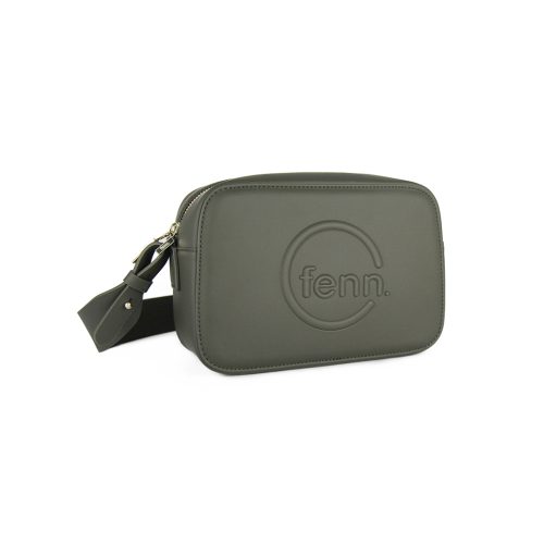 Cross Body – Army Green – Gold Zip – Army Green Strap - Image 6