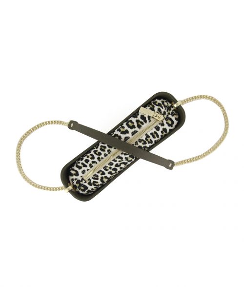 Classic Collection – Army Green – Army Green/Gold Chain Handle – Pattern 10 Inner - Image 2