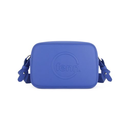 Cross Body – Klein Blue – Silver Zip – Klein Blue Strap - Image 3