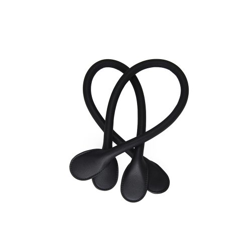 Petite Handles – Microfibre Round Black Criss Cross