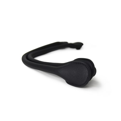Petite Handles – Microfibre Round Black Criss Cross - Image 2