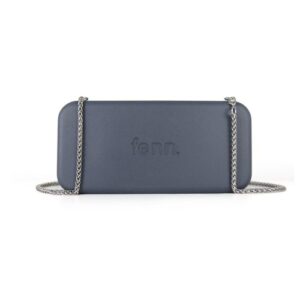 Wallets – Denim – Silver Zip – Silver Chain