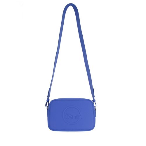 Cross Body – Klein Blue – Silver Zip – Klein Blue Strap - Image 8