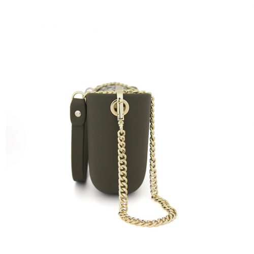 Classic Collection – Army Green – Army Green/Gold Chain Handle – Pattern 10 Inner - Image 5