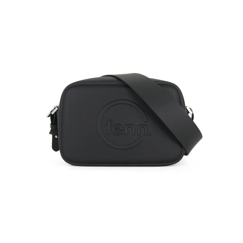 Cross Body – Black – Silver Zip – Black Strap6