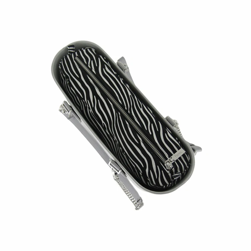 Petite – Light Grey – Grey (criss Cross) Silver Chain – P44 – Silver2