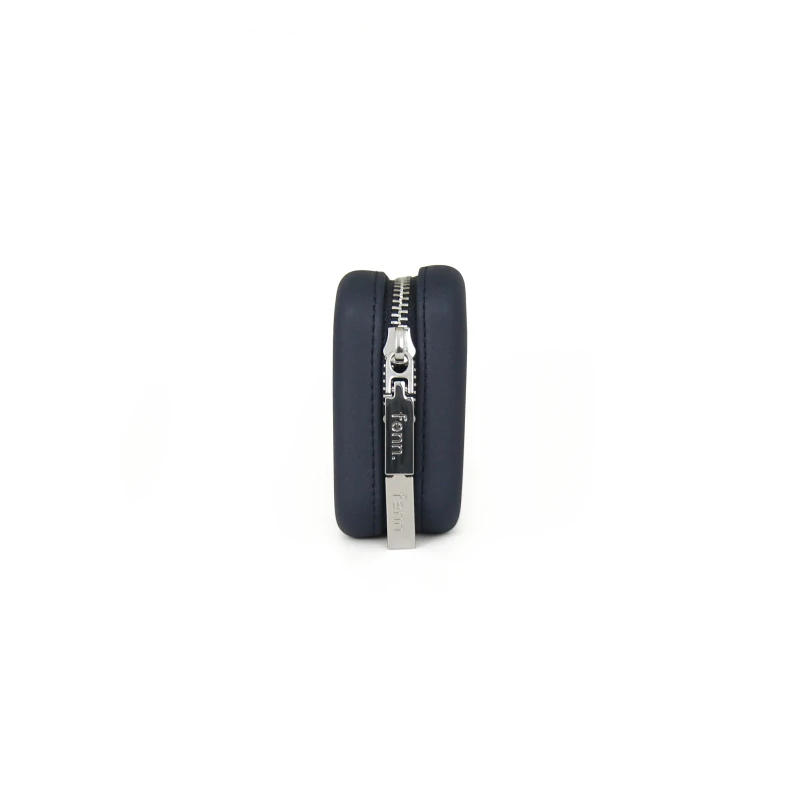 Wallets – Navy – Silver Zip4